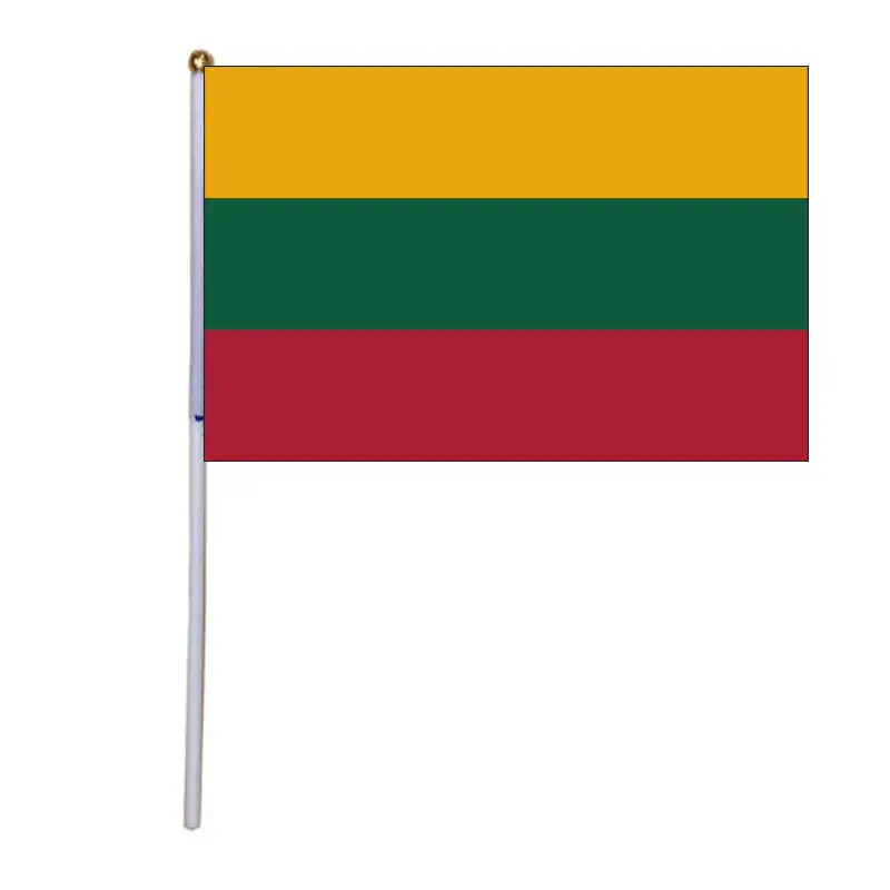 Lithuania Hand Flag