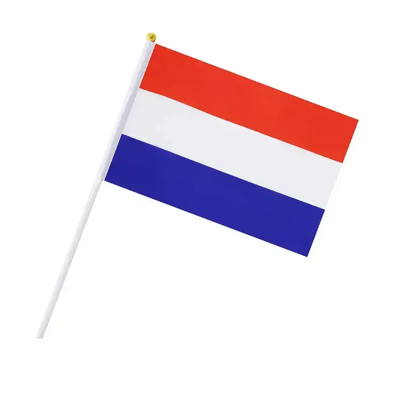 Netherlands Hand Flag