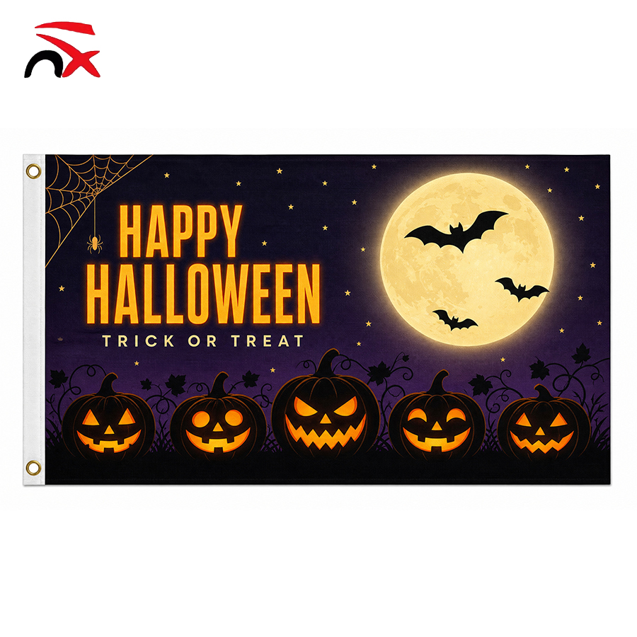 Custom Halloween Flags